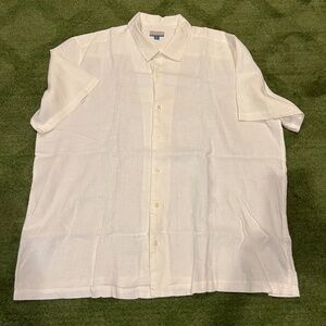 Men's Breakwater Linen Shirt Size XXL